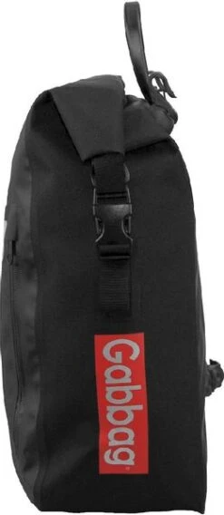 Gabbag Waterdichte Enkele Fietstas - 25 Liter - Zwart -Campingserie Winkel 0bbk510 100 03 resultaat