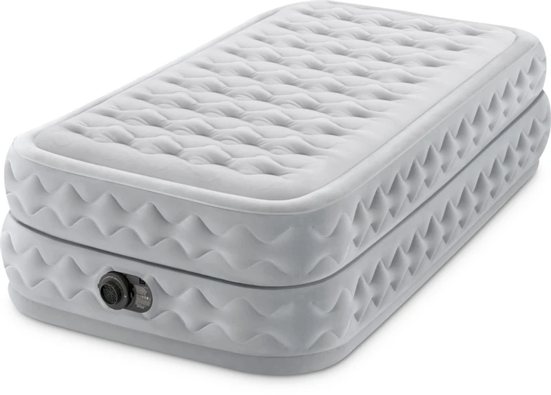 Intex Supreme Air Flow Luchtbed - Eenpersoons - Ingebouwde Elektrische Pomp 2 Intex Supreme Air Flow Luchtbed - Eenpersoons - Ingebouwde Elektrische Pomp - Afbeelding 2