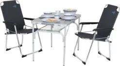 Bo-Camp Premium 90 X 60 Koffermodel Campingtafel - Grijs -Campingserie Winkel 1404402 14 resultaat