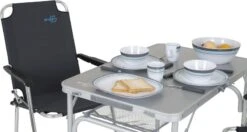 Bo-Camp Premium 90 X 60 Koffermodel Campingtafel - Grijs -Campingserie Winkel 1404402 15 resultaat