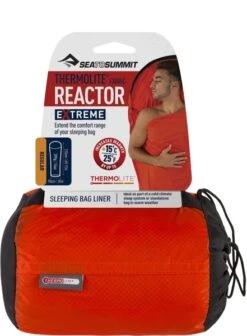 Sea To Summit Reactor Extreme Thermolite Mummymodel Lakenzak - Oranje -Campingserie Winkel 1900 1429 00974419 04