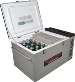 Engel MD60F-C Dual-zone Compressor Koelbox - 57 Liter -Campingserie Winkel 1900 1732 md60fc deckel offen