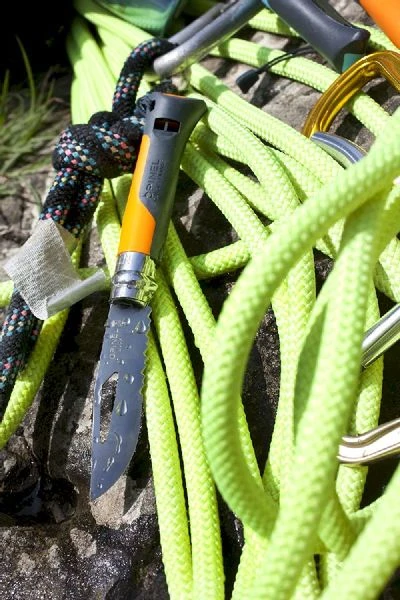 Opinel N°08 Outdoor Zakmes - Oranje 6 Opinel N°08 Outdoor Zakmes - Oranje - Afbeelding 6