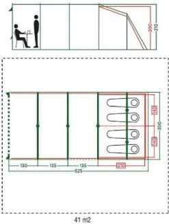 Coleman Meadowood 4L Tunneltent - 4 Persoons 5 Coleman Meadowood 4L Tunneltent - 4 Persoons -Campingserie Winkel 614 1200 meadowood 4l 5 1