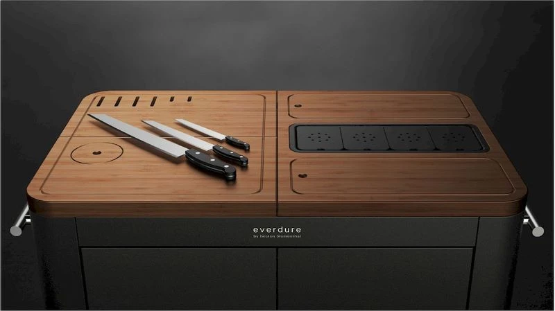 Everdure Barbecue Prep Kitchen - Mat Zwart 3 Everdure Barbecue Prep Kitchen - Mat Zwart - Afbeelding 3