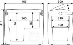 Dometic CoolFreeze CDF 18 Autokoelbox - 18L 11 Dometic CoolFreeze CDF 18 Autokoelbox - 18L -Campingserie Winkel 737 1200 900 900 dometic coolfreeze cdf 18 7