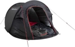High Peak Vision 2 Pop-up Tent - 2 Persoons - Zwart -Campingserie Winkel 755 1200 4001690102803.pt05