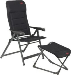 Crespo Air-Deluxe AP-237 Standenstoel - Zwart -Campingserie Winkel 900 1071 1149076 14 1