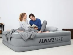 Bestway AlwayzAire Comfort Luchtbed - Queensize - Ingebouwde Elektrische Pomp -Campingserie Winkel 900 1200 67706 18