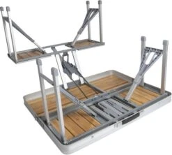 Bo-Camp 136 X 85 Inklapbare Picknicktafel - Bamboe 22 Bo-Camp 136 X 85 Inklapbare Picknicktafel - Bamboe -Campingserie Winkel 900 1350 1404800 06