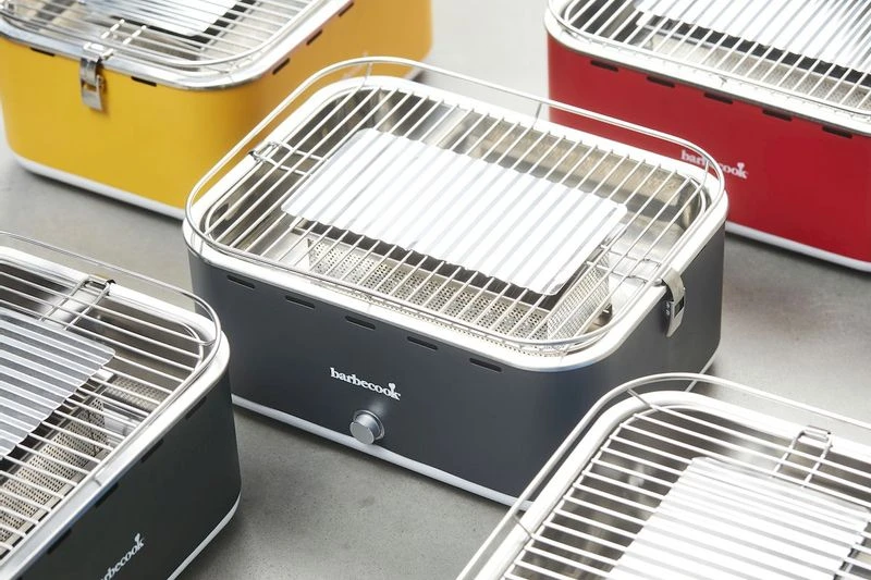 Barbecook Carlo Houtskool Tafelbarbecue - Grijs 3 Barbecook Carlo Houtskool Tafelbarbecue - Grijs - Afbeelding 3