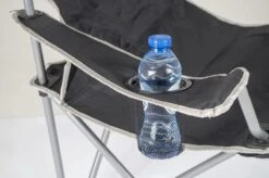 Camp Gear Compact Vouwstoel - Zwart -Campingserie Winkel 900 1358 1267201 04