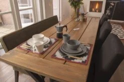 Bo-Camp Stone Melamine Serviesset - 16-delig - Grijs -Campingserie Winkel 900 1358 6181375 13