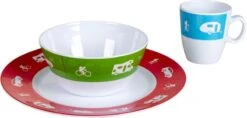 Bo-Camp Happy Camp Melamine Serviesset - 12-delig -Campingserie Winkel 900 1358 6181380 02
