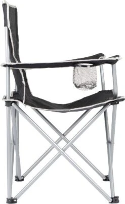 Camp Gear Compact Vouwstoel - Zwart -Campingserie Winkel 900 596 1267201 03