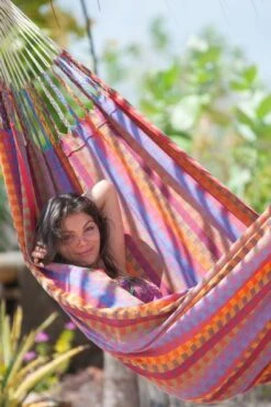 La Siesta Carolina 2 Persoons Hangmat - Flowers -Campingserie Winkel 900 598 cah16 2 carolina flowers cotton double classic hammock image 05