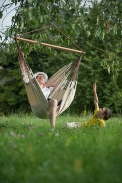 La Siesta Habana Hangstoel XL - Nougat 8 La Siesta Habana Hangstoel XL - Nougat -Campingserie Winkel 900 601 hal21 1 ambiance 100