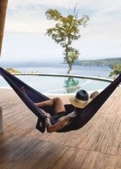 Ticket To The Moon Hangmat 2 Persoons Original Double - Navy Blue/Purple -Campingserie Winkel 900 647 a28i2167