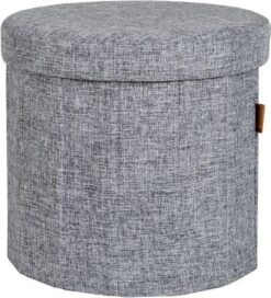 Bo-Camp Urban Outdoor Ottoman Bromley Poef - Grijs