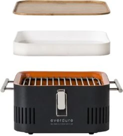Everdure Cube Houtskool Barbecue - Zwart -Campingserie Winkel 900 821 9312646028869 2