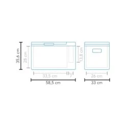 Mestic MCC-25 Compressor Koelbox - 25 Liter -Campingserie Winkel 900 900 1502930h5