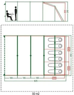 Coleman Vail Long Tunneltent - 6 Persoons 7 Coleman Vail Long Tunneltent - 6 Persoons -Campingserie Winkel 972 1900 coleman vail long tunneltent 6 persoons 2