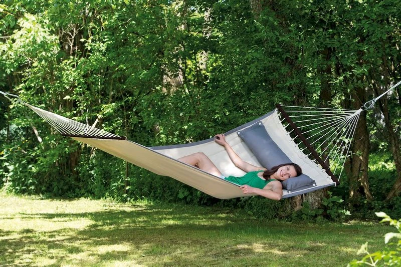 Amazonas American Dream 2 Persoons Hangmat - Sand 4 Amazonas American Dream 2 Persoons Hangmat - Sand - Afbeelding 4