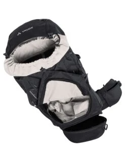 Vaude Asymmetric Rugzak - 52 + 8 Liter - Zwart - Dames -Campingserie Winkel as4