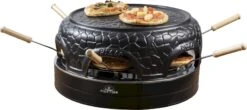 Bestron Pizza Gourmetset - 6 Personen 12 Bestron Pizza Gourmetset - 6 Personen -Campingserie Winkel bestron pizzaoven 6 personen 12
