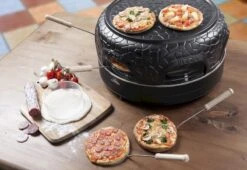 Bestron Pizza Gourmetset - 6 Personen 18 Bestron Pizza Gourmetset - 6 Personen -Campingserie Winkel bestron pizzaoven 6 personen 8