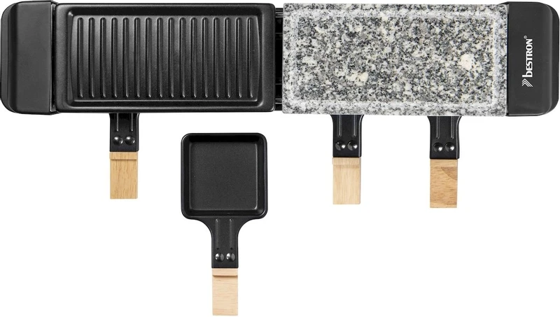 Bestron Raclette/Steengrill - 4 Personen 4 Bestron Raclette/Steengrill - 4 Personen - Afbeelding 4