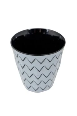 Bo-Camp Mix & Match Melamine Serviesset - 16-delig - Zwart -Campingserie Winkel bo camp mix 7 1