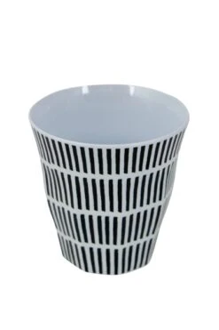 Bo-Camp Mix & Match Melamine Serviesset - 16-delig - Zwart -Campingserie Winkel bo camp mix 8