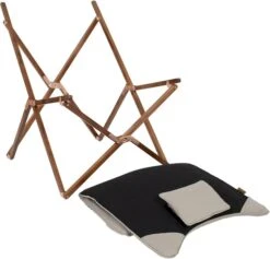 Bo-Camp Urban Outdoor Bloomsbury Vlinderstoel - Beige - M -Campingserie Winkel bo camp bloomsburry relaxstoel m beige 2 1