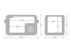 Dometic CFX3 35 Compressor Koelbox - 32 Liter 26 Dometic CFX3 35 Compressor Koelbox - 32 Liter -Campingserie Winkel cfx3 35