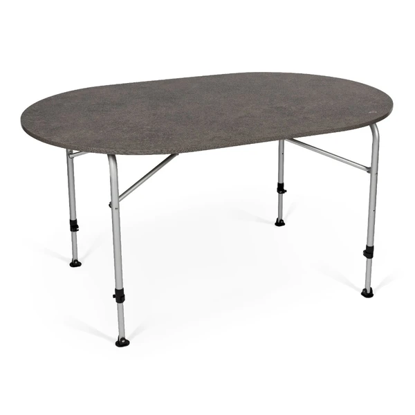 Dometic Zero Concrete Oval Campingtafel - 140 X 90 Cm 1 Dometic Zero Concrete Oval Campingtafel - 140 X 90 Cm
