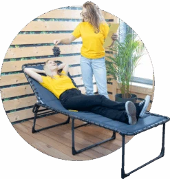 Crespo Air-Deluxe AP-364 Vouwbed - Grijs -Campingserie Winkel toppy s testpanel 6