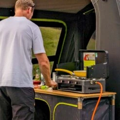 Zempire Eco Fold Twin V2 Opvouwbare Campingkast - Dubbel -Campingserie Winkel zempire eco fold twin v2 opvouwbare campingkast dubbel 8