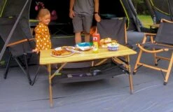 Zempire Kitpac V2 Campingtafel - Groot - 100 X 65 - Bamboe -Campingserie Winkel zempire kitpac v2 campingtafel groot 10