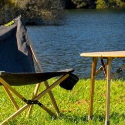 Zempire Roco Lounger V2 Vlinderstoel - Zwart -Campingserie Winkel zempire roco lounger v2 vlinderstoel zwart 12
